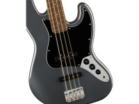 Fender  Squier Affinity Series Jazz Bass Laurel Fingerboard Charcoal Frost Metallic